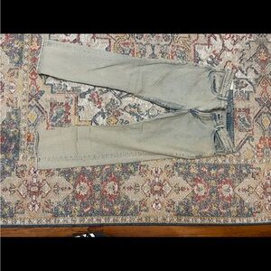 H&M Men's Straight Jeans - Olive Green